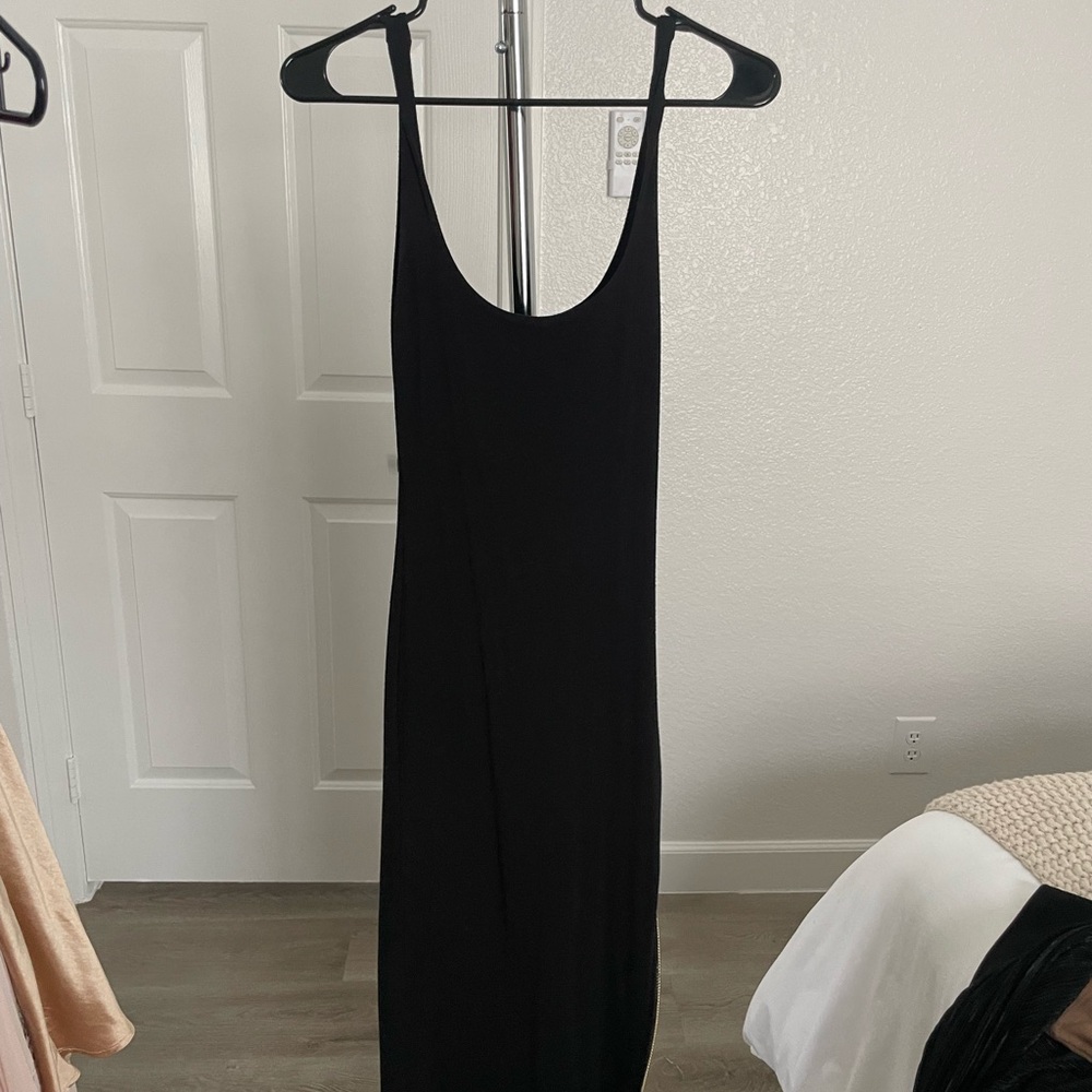 Naked Wardrobe Black Maxi Dress
